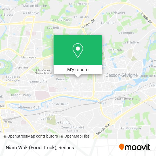 Niam Wok (Food Truck) plan