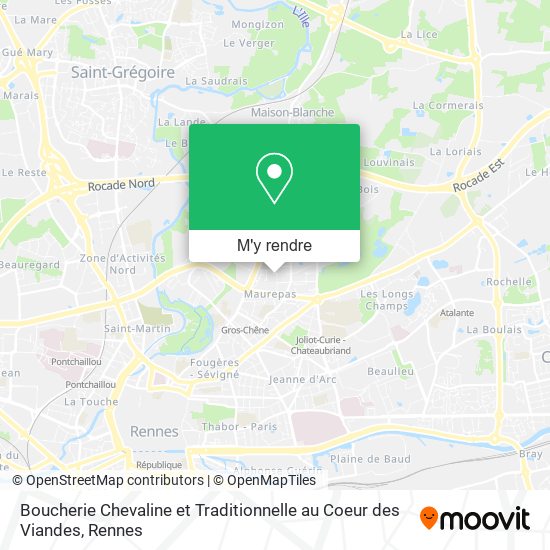 Boucherie Chevaline et Traditionnelle au Coeur des Viandes plan