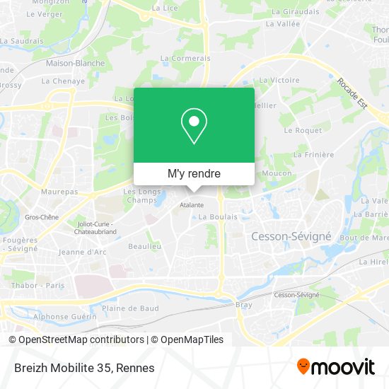 Breizh Mobilite 35 plan