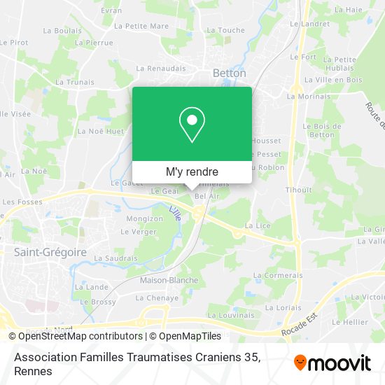 Association Familles Traumatises Craniens 35 plan