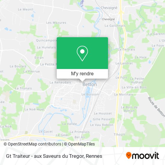 Gt Traiteur - aux Saveurs du Tregor plan