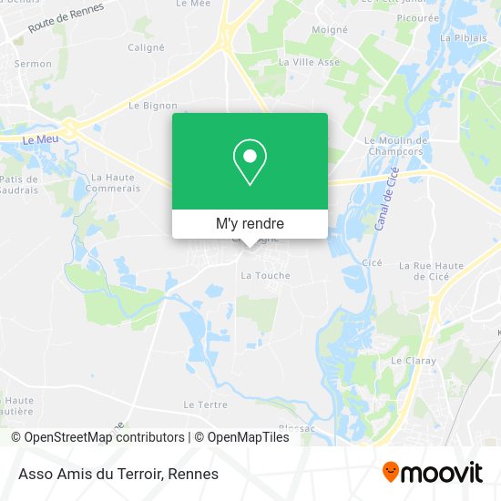Asso Amis du Terroir plan