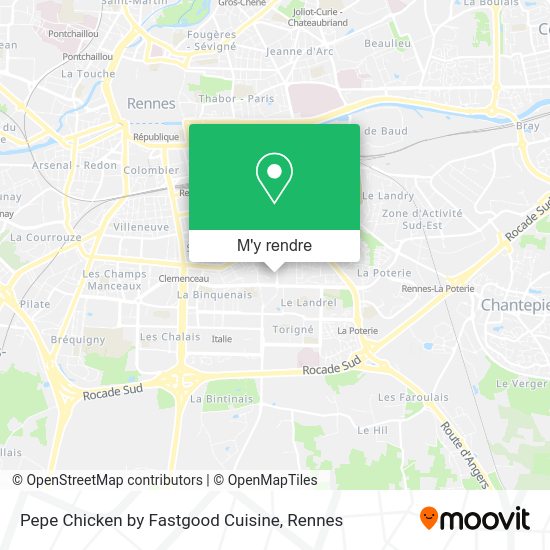 Pepe Chicken by Fastgood Cuisine plan