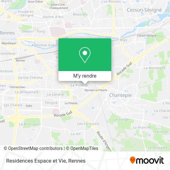 Residences Espace et Vie plan