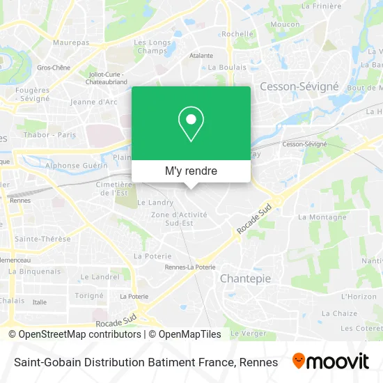 Saint-Gobain Distribution Batiment France plan