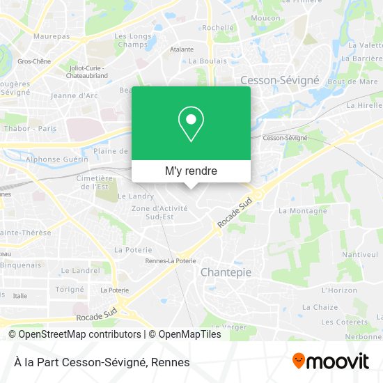 À la Part Cesson-Sévigné plan