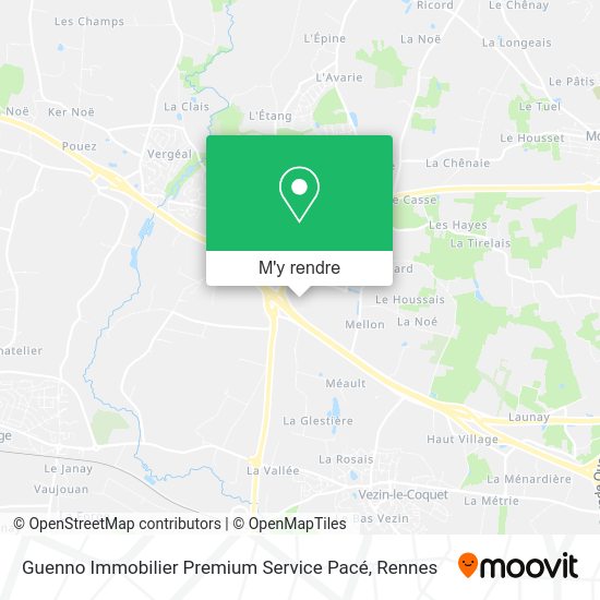 Guenno Immobilier Premium Service Pacé plan