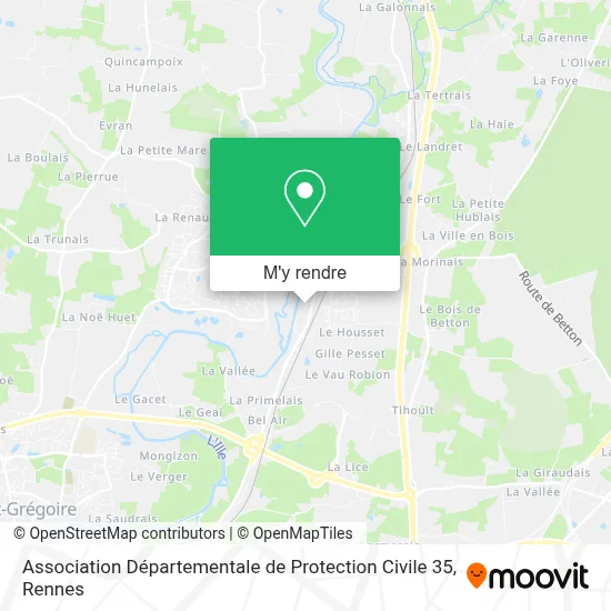 Association Départementale de Protection Civile 35 plan