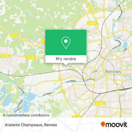 Atalante Champeaux plan