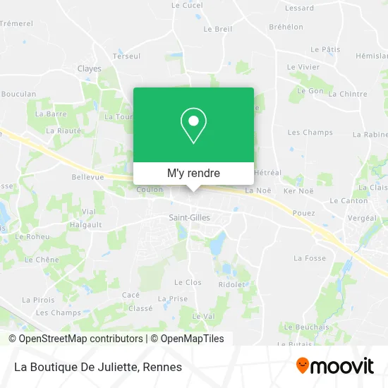 La Boutique De Juliette plan
