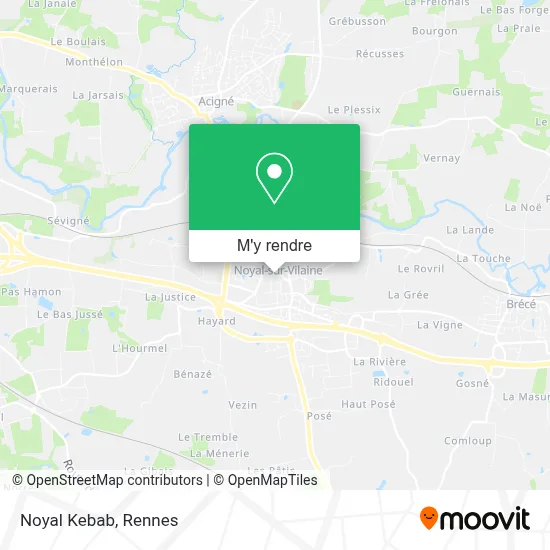 Noyal Kebab plan
