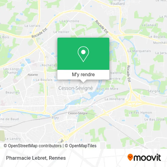 Pharmacie Lebret plan