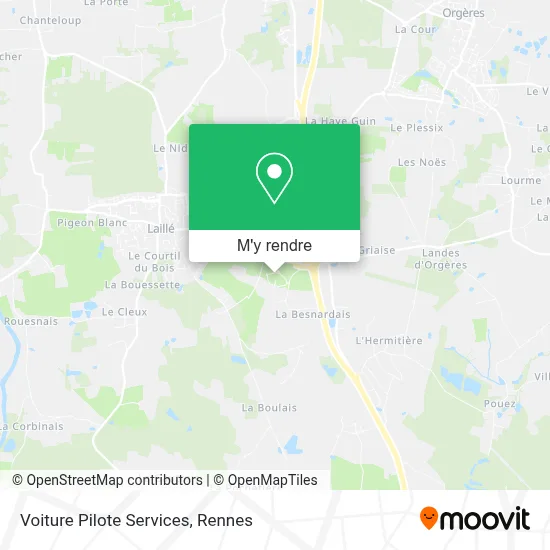 Voiture Pilote Services plan