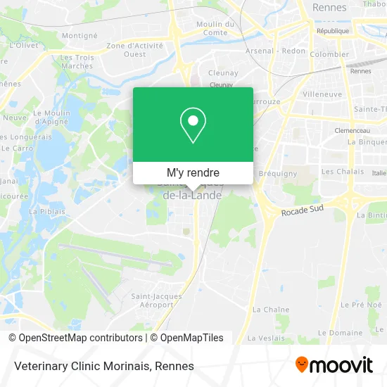 Veterinary Clinic Morinais plan