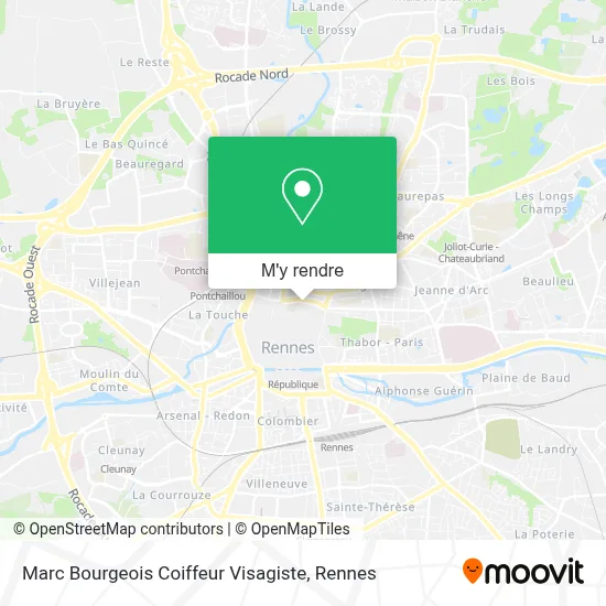 Marc Bourgeois Coiffeur Visagiste plan