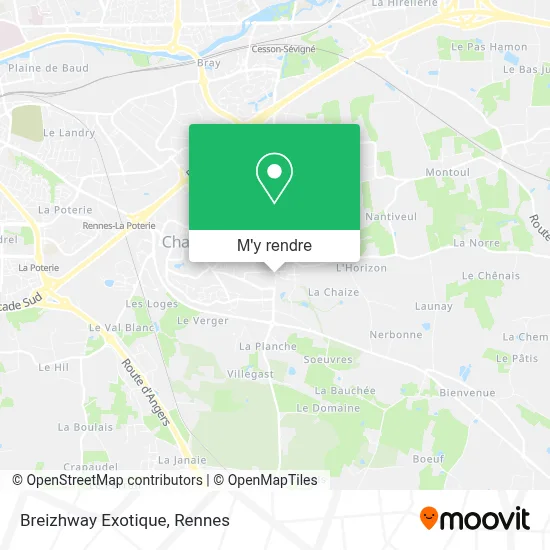 Breizhway Exotique plan