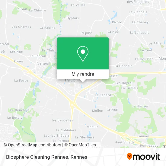 Biosphere Cleaning Rennes plan