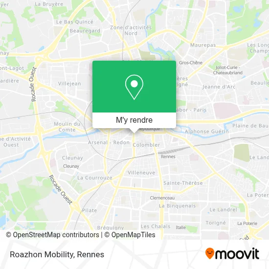 Roazhon Mobility plan