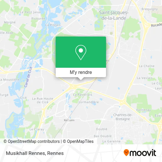 Musikhall Rennes plan
