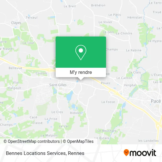 Bennes Locations Services plan