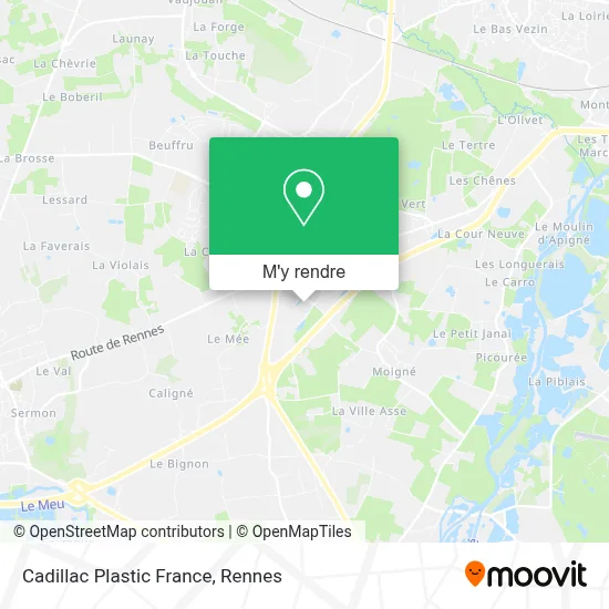 Cadillac Plastic France plan