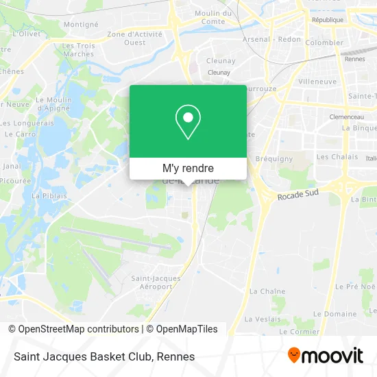 Saint Jacques Basket Club plan