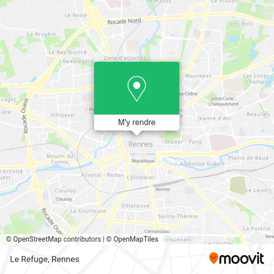 Le Refuge plan