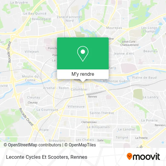 Leconte Cycles Et Scooters plan
