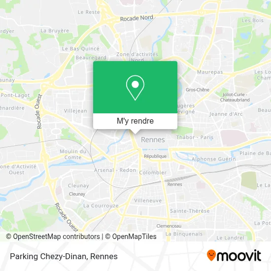 Parking Chezy-Dinan plan