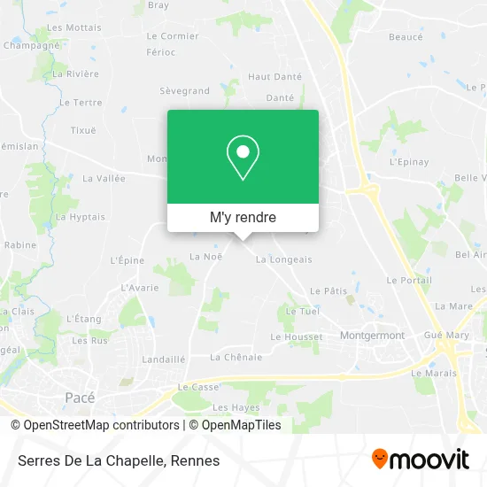 Serres De La Chapelle plan