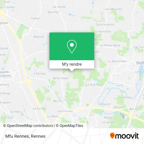Mfu Rennes plan