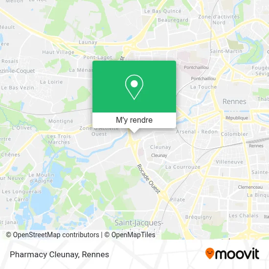 Pharmacy Cleunay plan