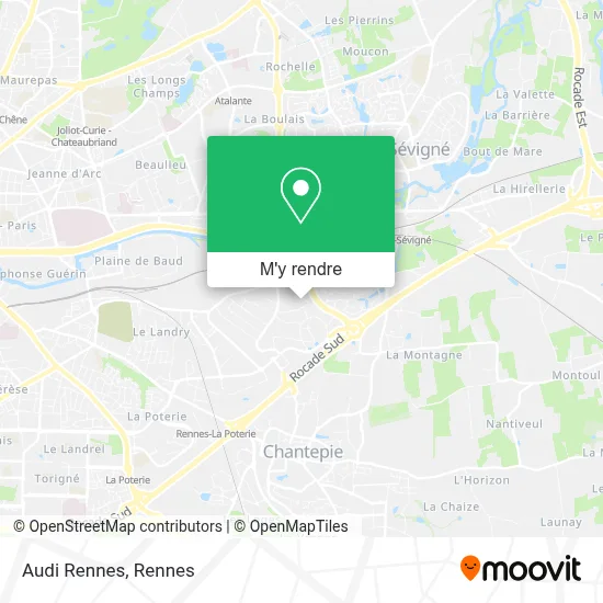 Audi Rennes plan