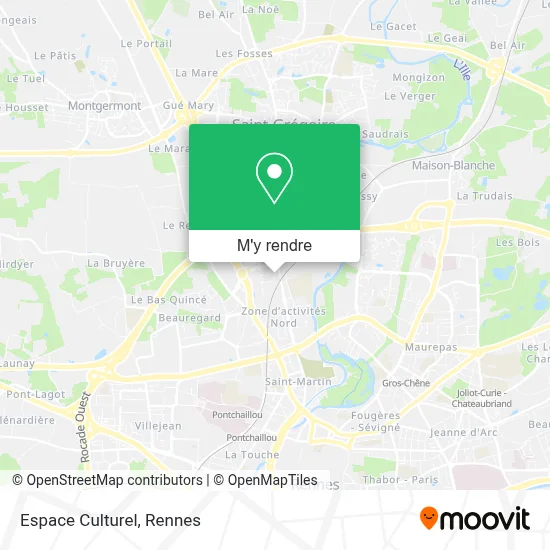 Espace Culturel plan