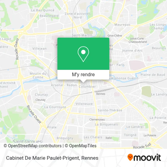 Cabinet De Marie Paulet-Prigent plan