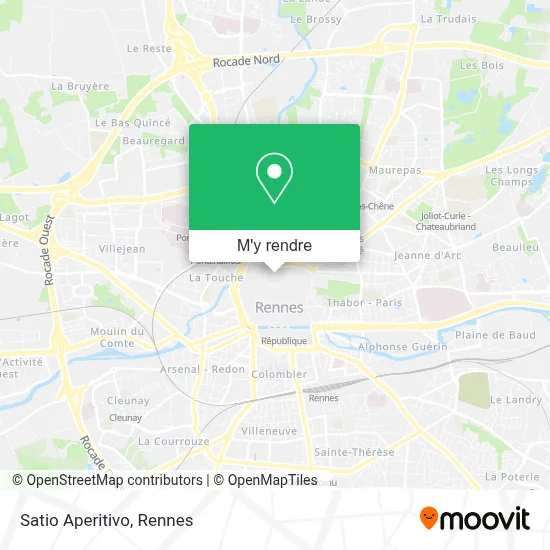 Satio Aperitivo plan