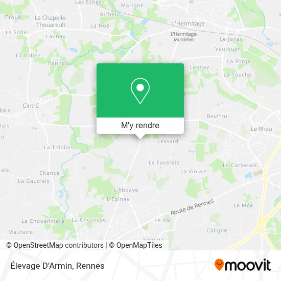 Élevage D'Armin plan