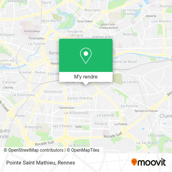 Pointe Saint Mathieu plan