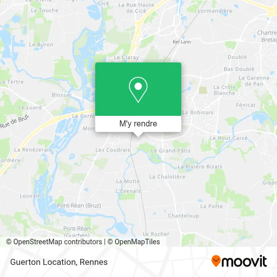 Guerton Location plan
