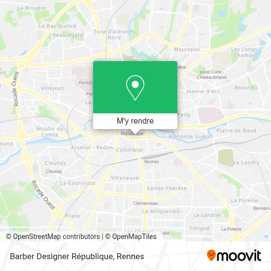 Barber Designer République plan