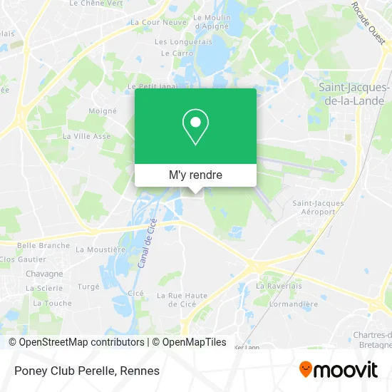 Poney Club Perelle plan