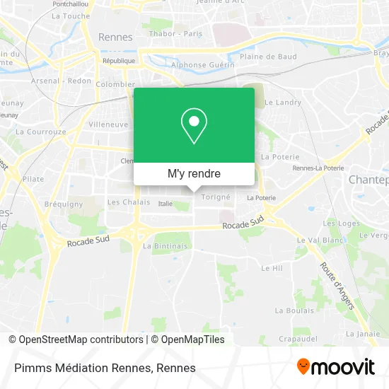 Pimms Médiation Rennes plan
