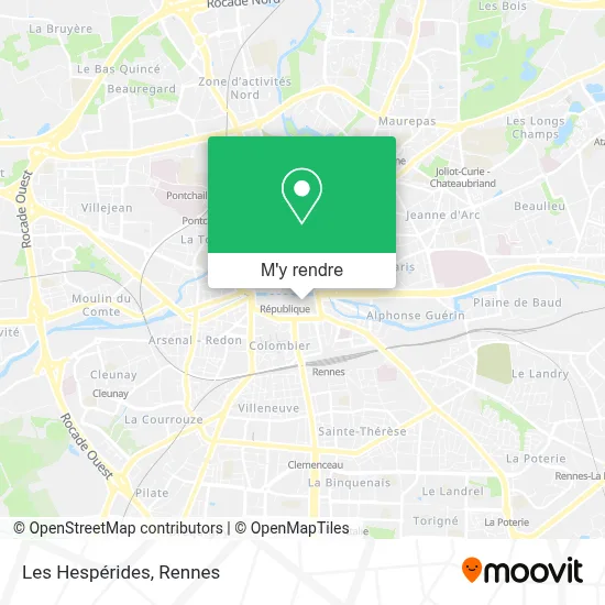Les Hespérides plan
