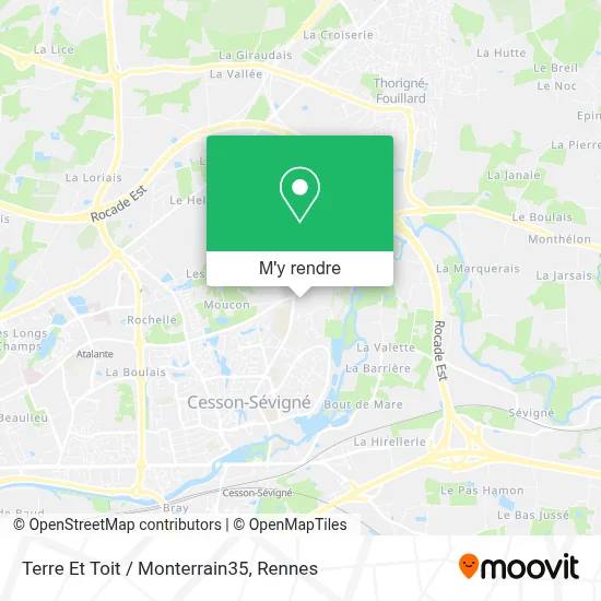 Terre Et Toit / Monterrain35 plan