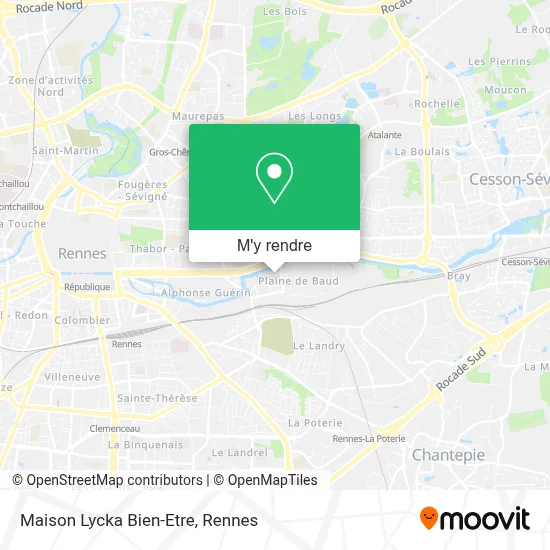 Maison Lycka Bien-Etre plan