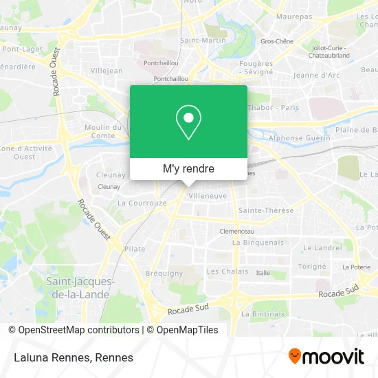Laluna Rennes plan