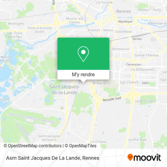 Asm Saint Jacques De La Lande plan