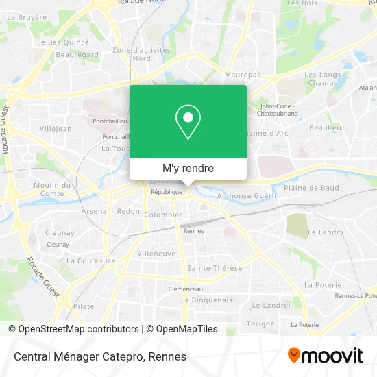 Central Ménager Catepro plan