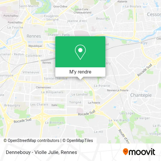 Dennebouy - Violle Julie plan