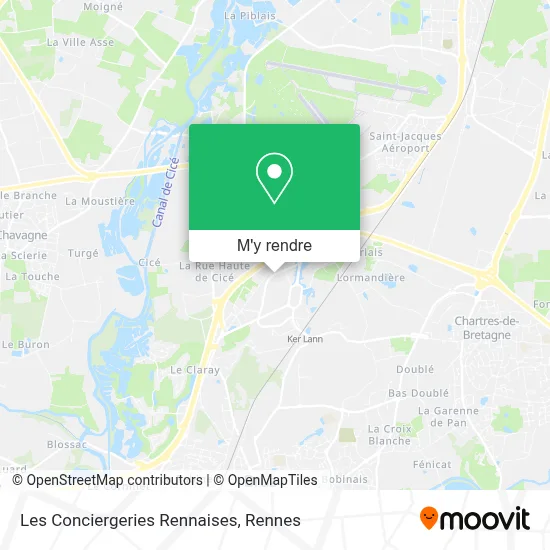 Les Conciergeries Rennaises plan